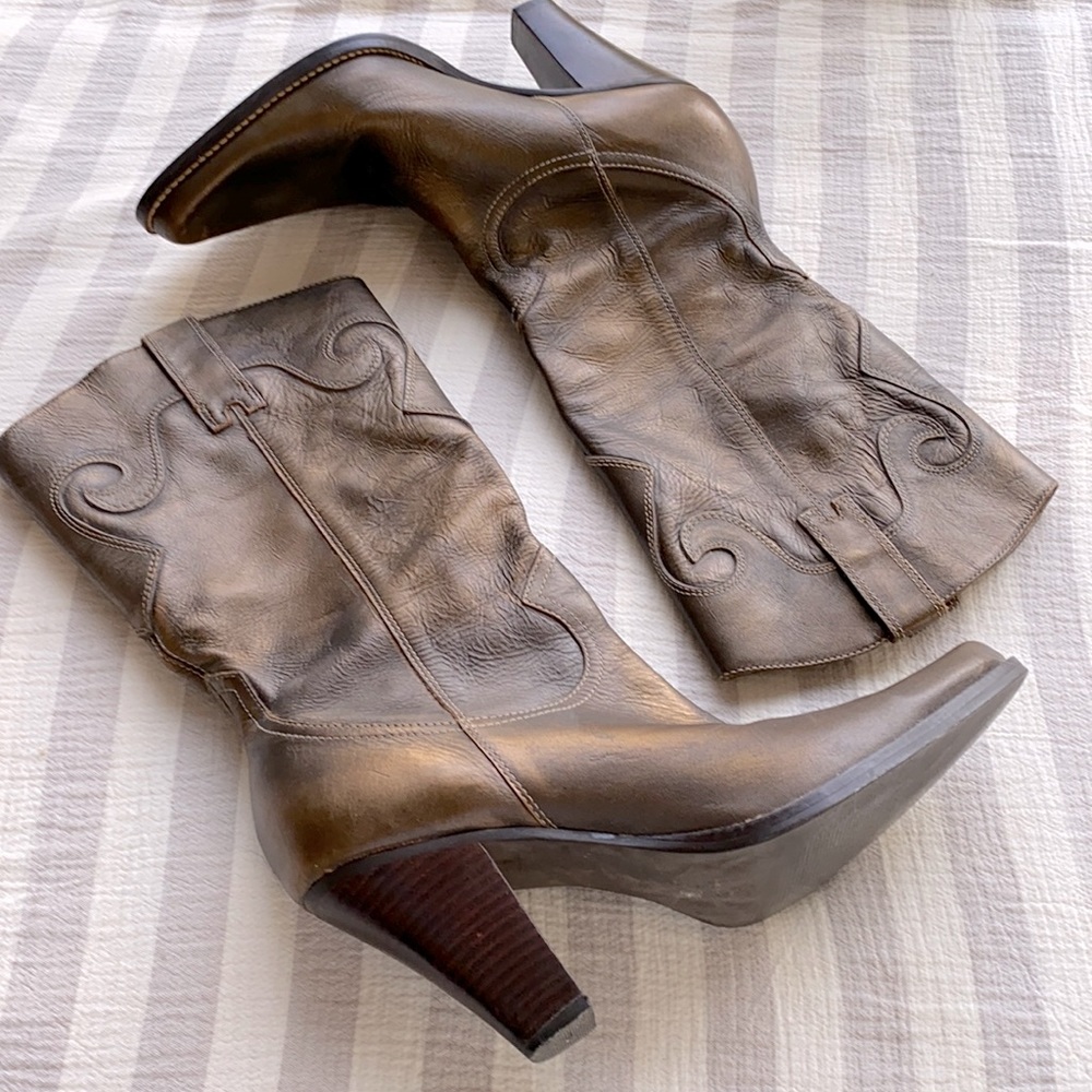 Steven leather boots 9.5